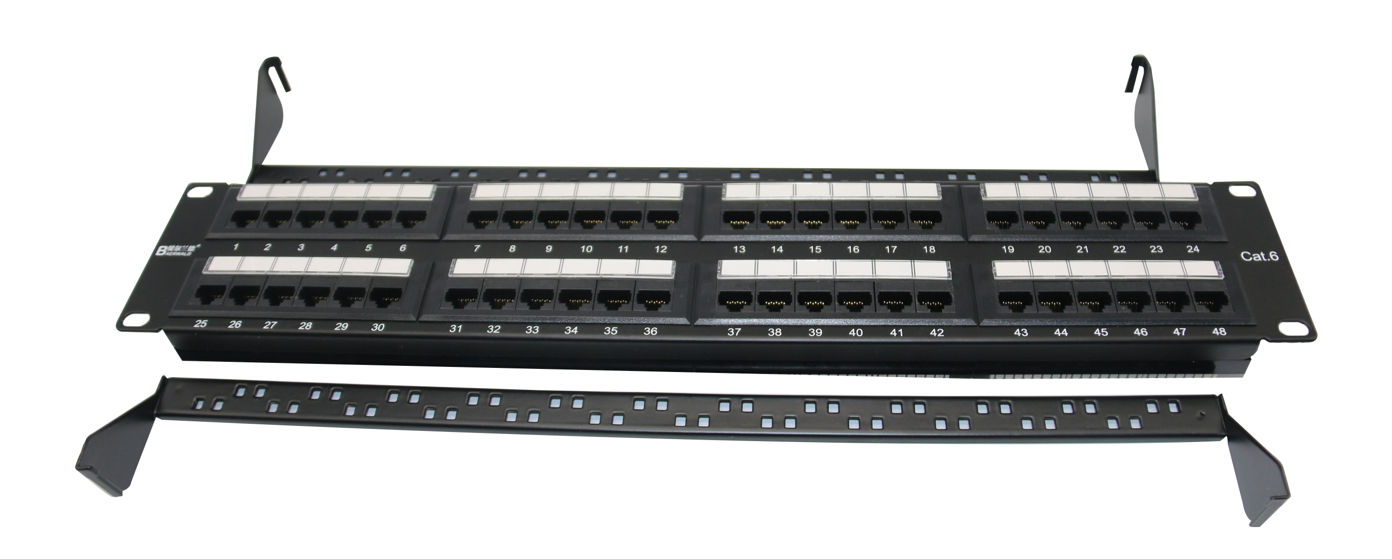 貝爾蘭德BLDP48-UC5E 48口超五類非屏蔽配線架的工程級(jí)品質(zhì)解析